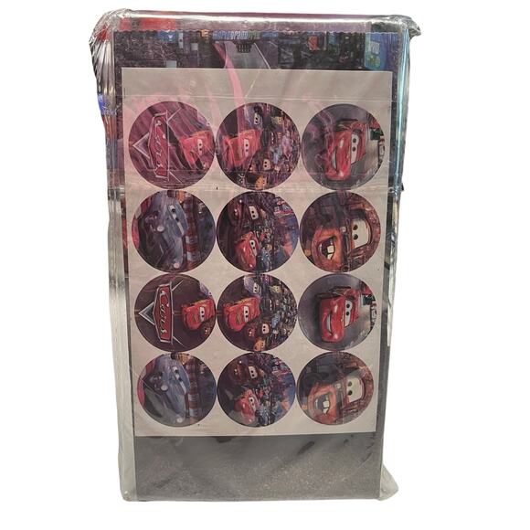 Disney Pixar "Cars" Party Goodie Bags Stickers Set Gift Birthday Party 12‎ pcs - Picture 2 of 2